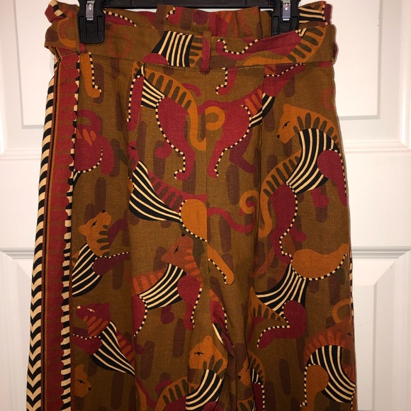 FARM Rio Multicolor Patterned Trousers - Picture 9 of 11